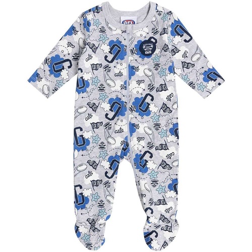 Geelong Cats Baby Cloud Romper Size:0-3M (000)
