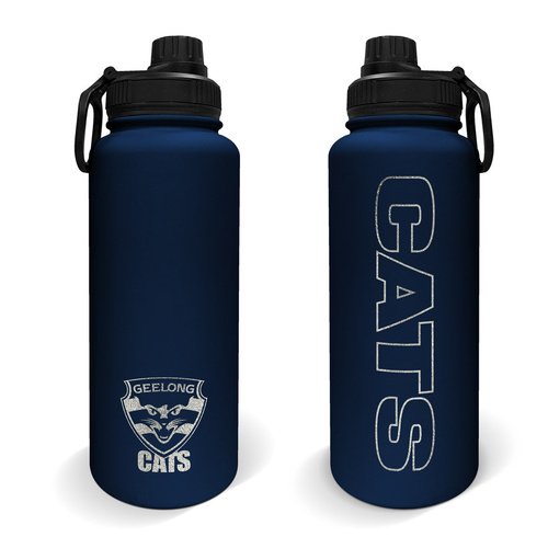 Geelong Cats Stainless Steel 960mL Drink Bottle