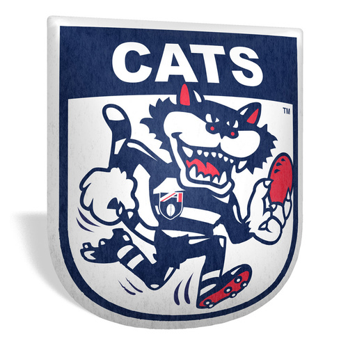 Geelong Cats Retro Mascot Cushion