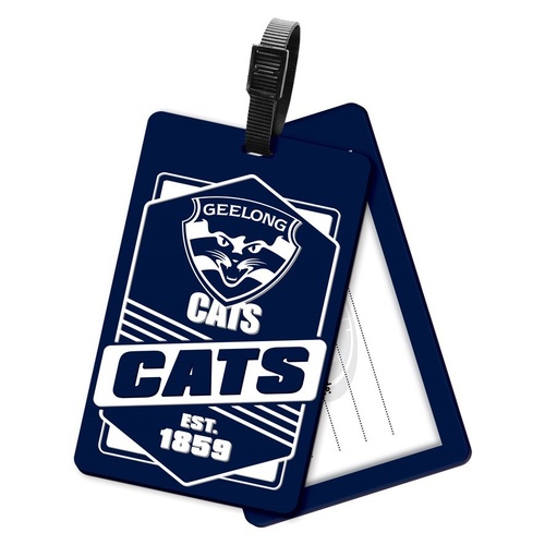 Geelong Cats Rubber Luggage Tag