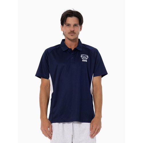 Geelong Cats Active Mens Polo