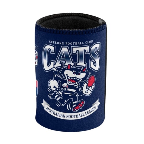 Geelong Cats Retro Stubby Holder