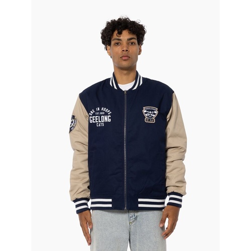 Geelong Cats Mens Lockup Jacket