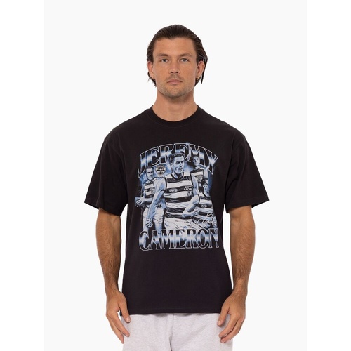Geelong Cats Mens Streetwear Tee - Cameron