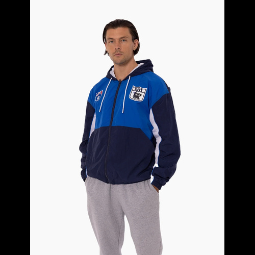 Geelong Cats Mens Throwback Logo Spray Jacket