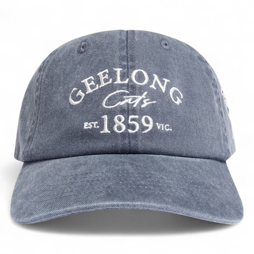 Geelong Cats Acid Wash Dad Cap