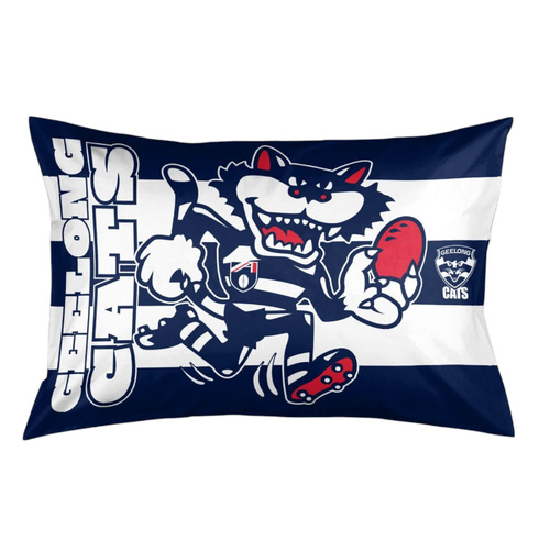 Geelong Cats Mascot Pillow Case