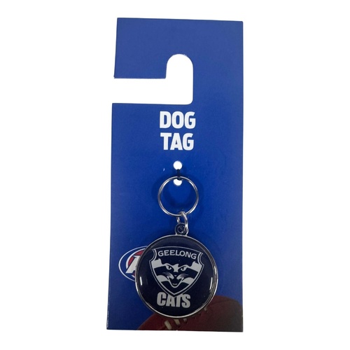 Geelong Cats AFL Pet Dog Tag