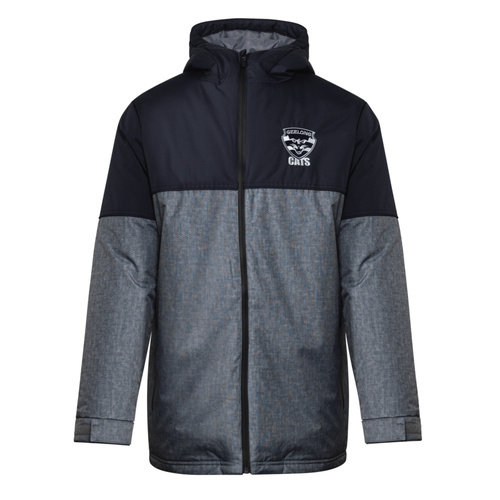 Geelong Cats Mens Stadium Jacket Size:XL