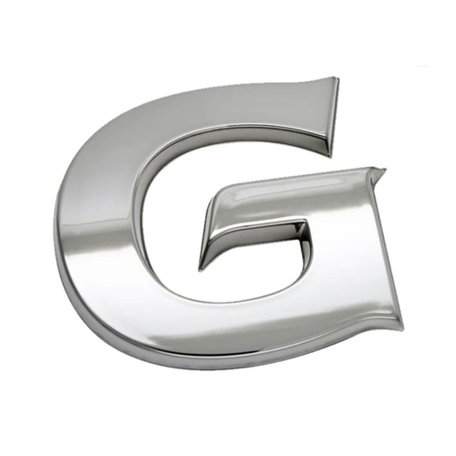 Geelong Cats "G" Chrome Supporter Logo