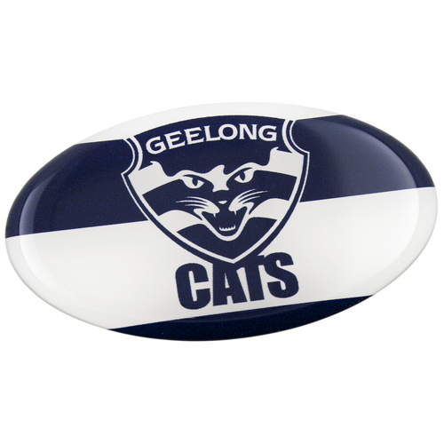 Geelong Cats Oval Lensed Team Supporter Logo