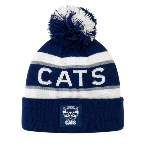 Geelong Cats Youths Bar Beanie