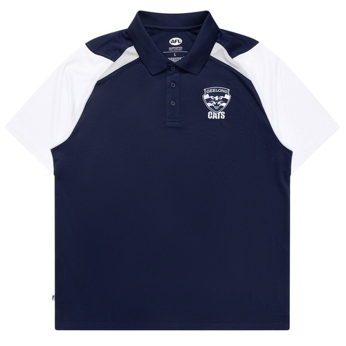 Geelong Cats Mens Performance Polo