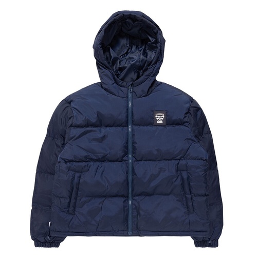 Geelong Cats Womens Hooded Puffa Jacket