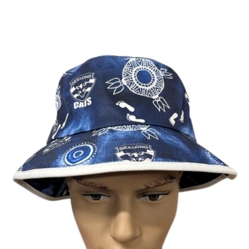 Geelong Cats Adults Indigenous Bucket Hat
