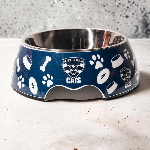 Geelong Cats Dog Bowl