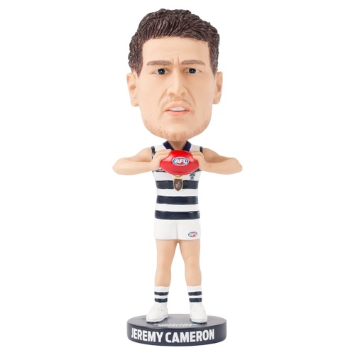 Geelong Cats Jeremy Cameron 2025 Coleman Medal Large 20cm Bobblehead