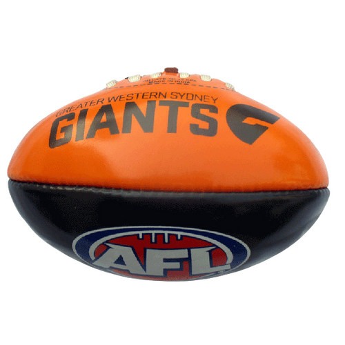 GWS Giants Small 20cm PVC Football