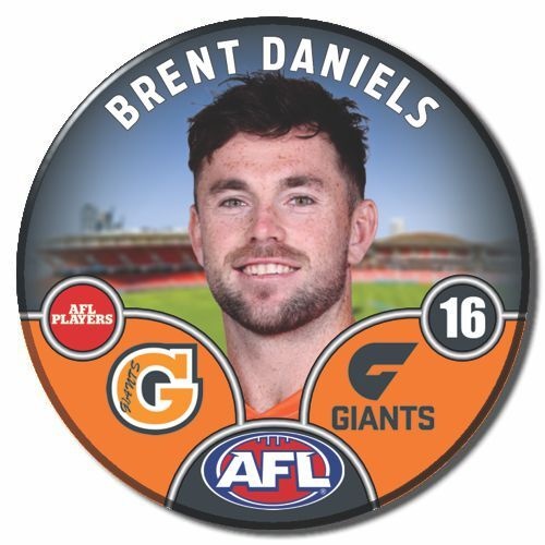 GWS Giants 2025 Player Pin Badge - DANIELS
