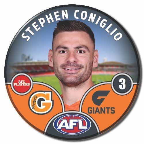 GWS Giants 2025 Player Pin Badge - CONIGLIO