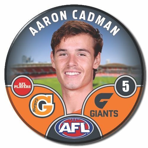 GWS Giants 2025 Player Pin Badge - CADMAN