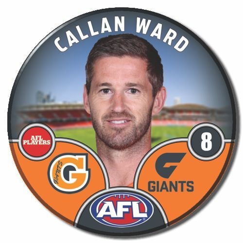 GWS Giants 2025 Player Pin Badge - WARD