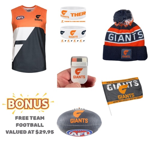 GWS Giants Kids Game Day Bundle