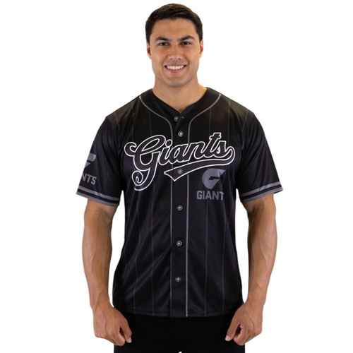 GWS Giants Blackout Baseball Shirt