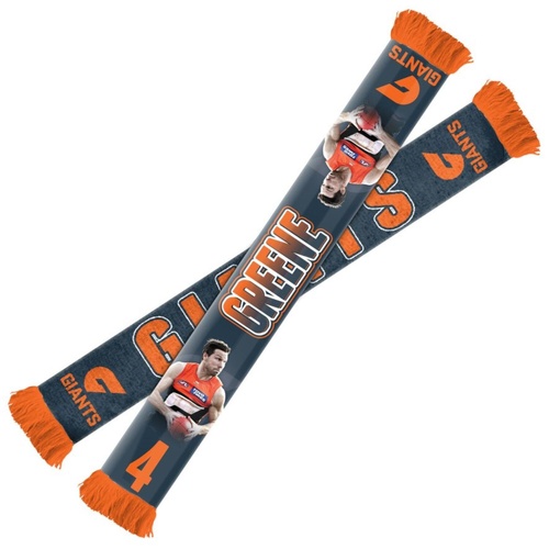 GWS Giants Toby Greene Player Scarf