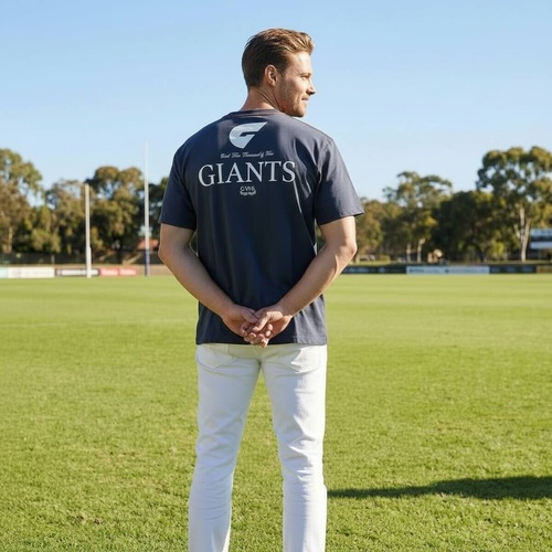 GWS Giants Mens Multi Logo Tee