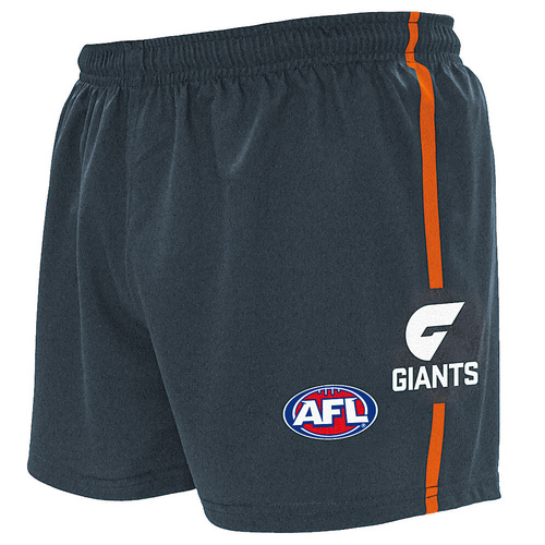 GWS Giants Mens Logo Footy Shorts