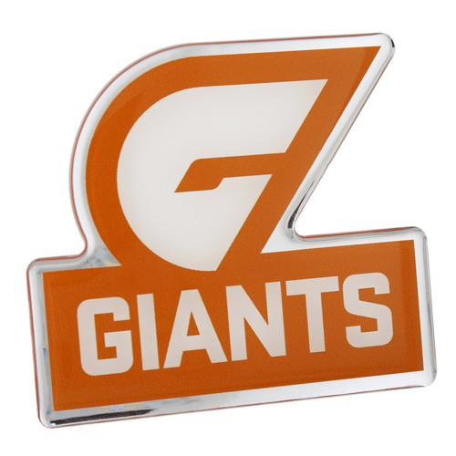 GWS Giants Lensed Chrome Supporter Logo