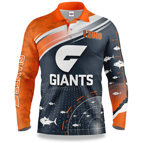 GWS Giants Fish Finder Fishing Shirt