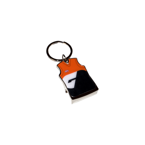 GWS Giants Guernsey Bottle Opener Keyring
