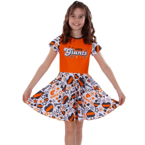 GWS Giants Girls Heartbreaker Supporter Dress