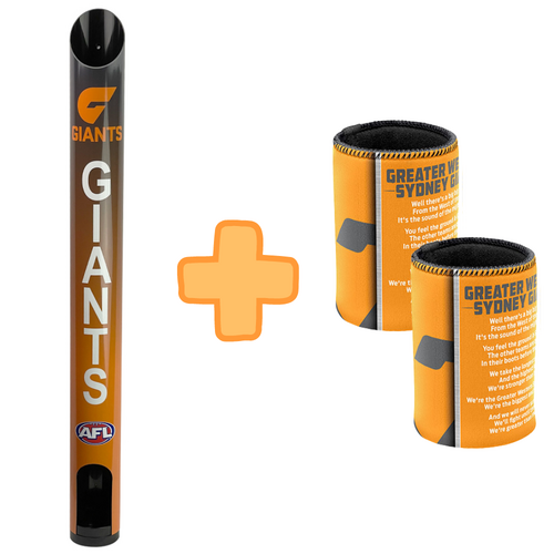 GWS Giants Stubby Holder Dispenser Bonus Pack