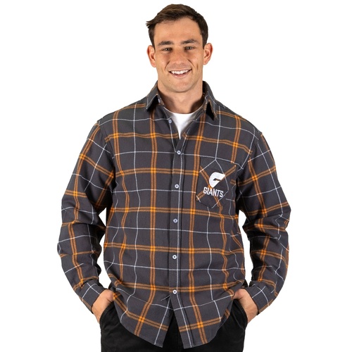 GWS Giants Mustang Flannel Shirt