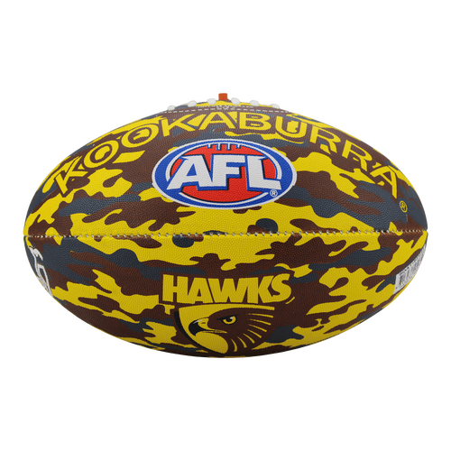 Hawthorn Hawks Size 5 Camo Football