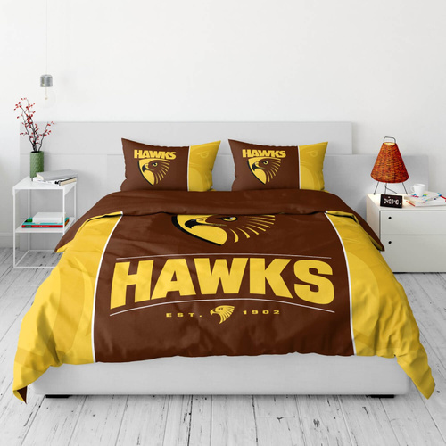 Hawthorn Hawks Queen Doona Cover