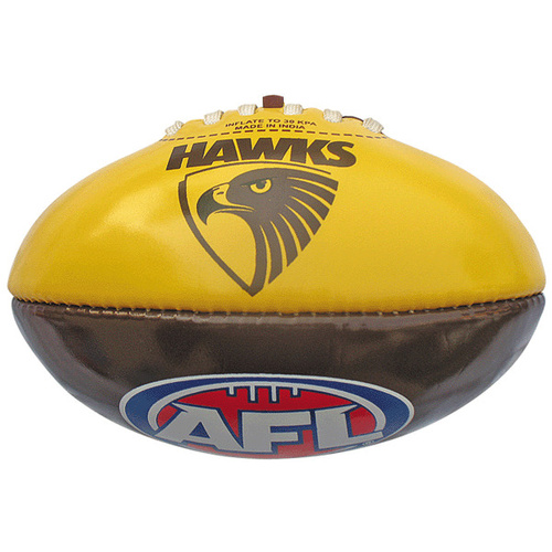 Hawthorn Hawks Small 20cm PVC Football