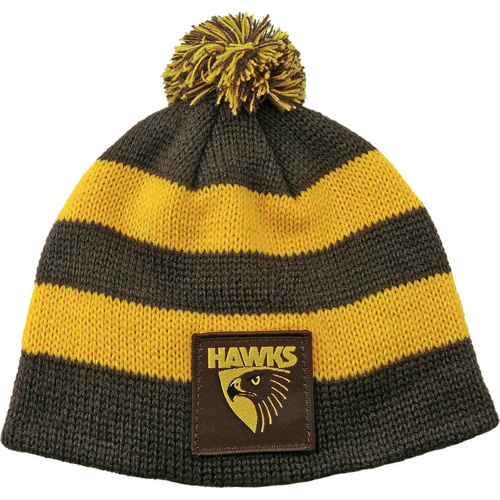 Hawthorn Hawks Baby Bar Beanie