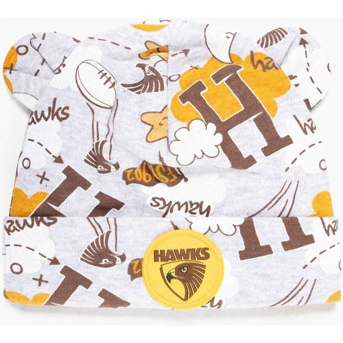 Hawthorn Hawks Baby Cloud Beanie