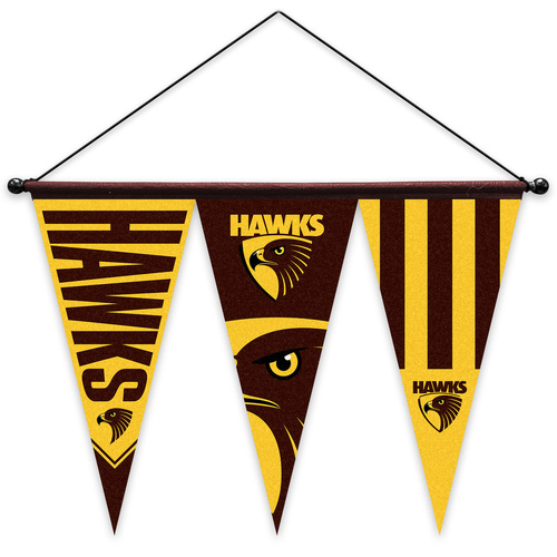 Hawthorn Hawks Set of 3 Pennants