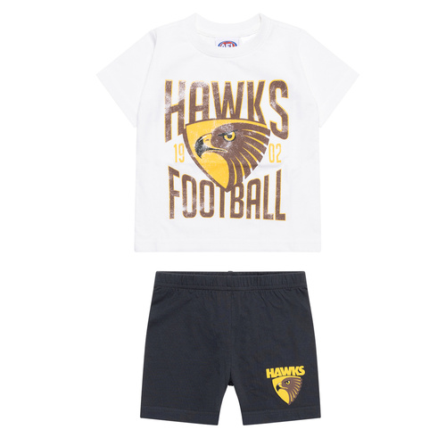 Hawthorn Hawks Kids Summer Pyjamas