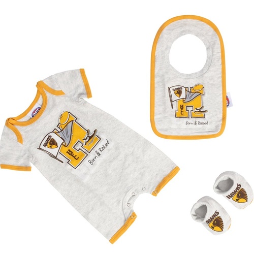 Hawthorn Hawks Baby Footy Fan Gift Set