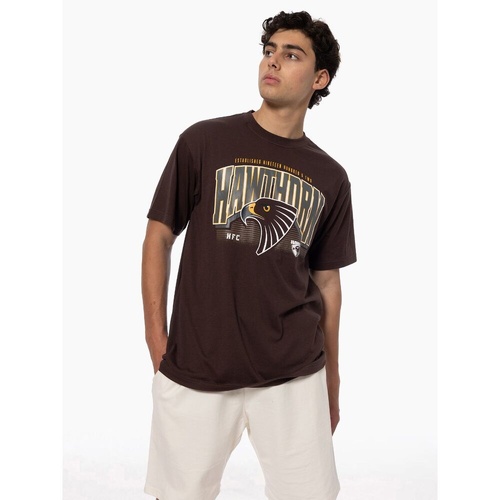 Hawthorn Hawks Mens Wordmark Tee