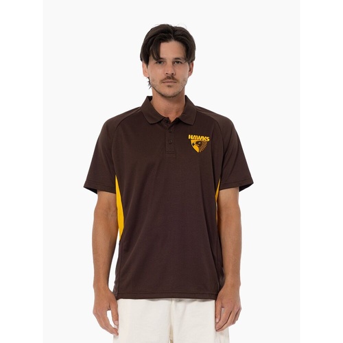 Hawthorn Hawks Active Mens Polo