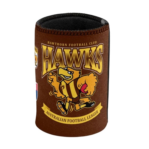 Hawthorn Hawks Retro Stubby Holder
