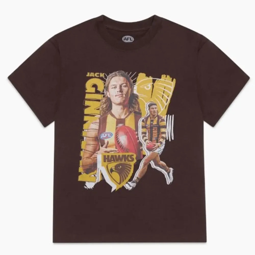 Hawthorn Hawks Youths Landmark Tee - Ginnivan