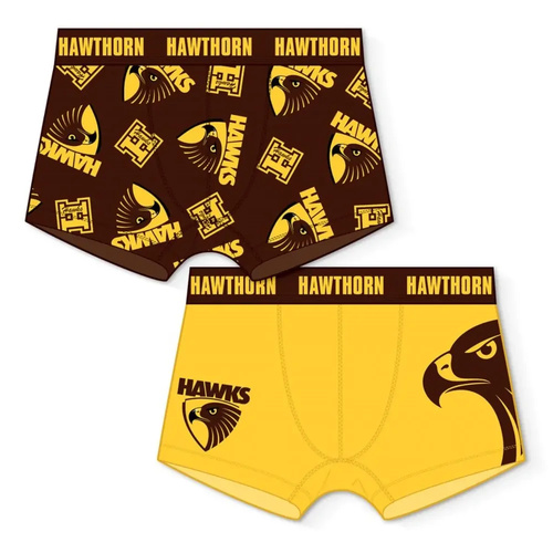 Hawthorn Hawks 2 Pack Mens Trunks